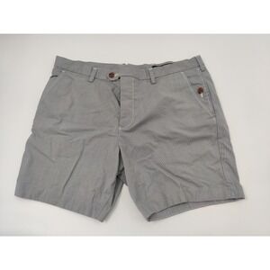 French Connection Men's Striped Tailored Shorts Size 36 Casual Business‎